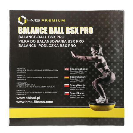Disc de balans HMS BSX PRO Negru [12]