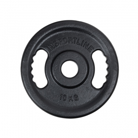 Bare - Discuri - Greutati - Disc Greutate fier inSPORTline Castblack OL 10kg/50mm