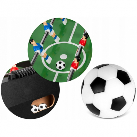 Fotbal de masa, 115 x 60 x 78 cm, Neo-Sport NS-805 - Negru [4]