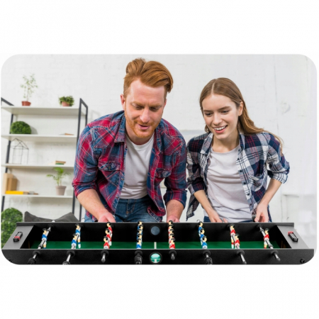 Fotbal de masa, 120 x 60 x 80 cm, Neo-Sport NS-803 - Negru [7]