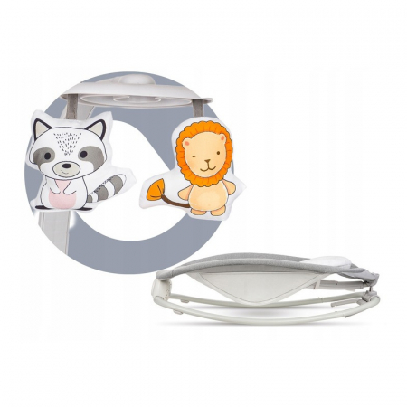 Fotoliu balansoar Lionelo cu vibratii Pascal Scandi 12 melodii linistitoare [11]