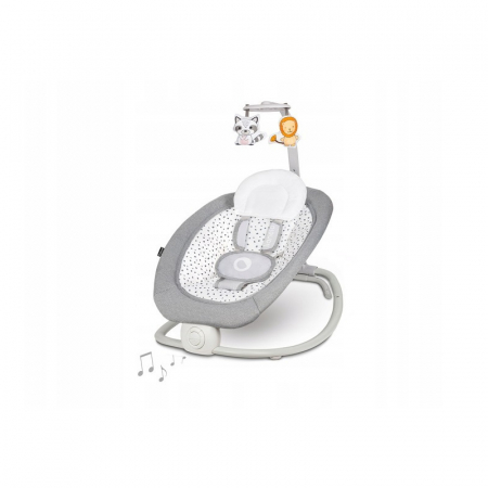 Fotoliu balansoar Lionelo cu vibratii Pascal Scandi 12 melodii linistitoare [8]