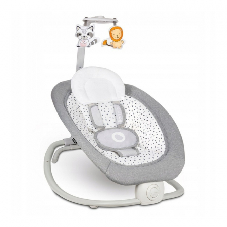 Leagane & balansoare & sezlonguri - Fotoliu balansoar Lionelo cu vibratii Pascal Scandi 12 melodii linistitoare