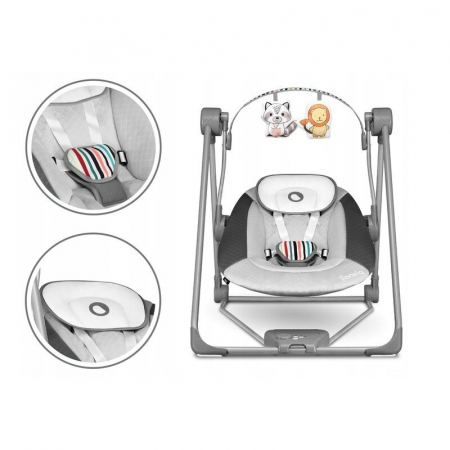 Fotoliu balansoar Lionelo Otto Cozy cu melodii [17]