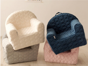 Fotoliu Copii Klups Velvet Albastru Marin V105 [2]