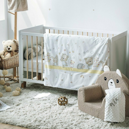 Fotoliu din burete, Bubaba, Cozy Teddy, pentru copii, 9 luni-5 ani, Brown [6]