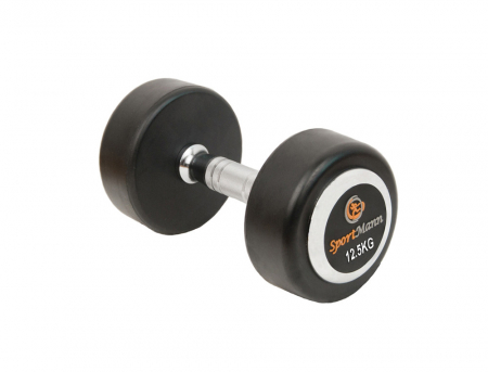 Gantera cauciucata DELUXE Sportmann 12.5kg [0]