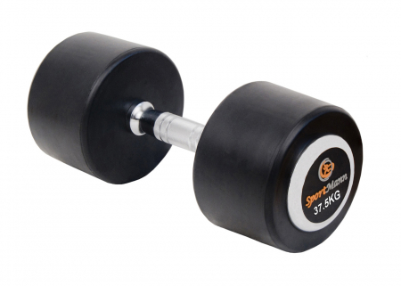 Bare - Discuri - Greutati - Gantera cauciucata Sportmann Deluxe 37.5 kg