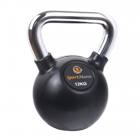 Bare - Discuri - Greutati - Gantera Kettlebell cauciucata 12kg Sportmann