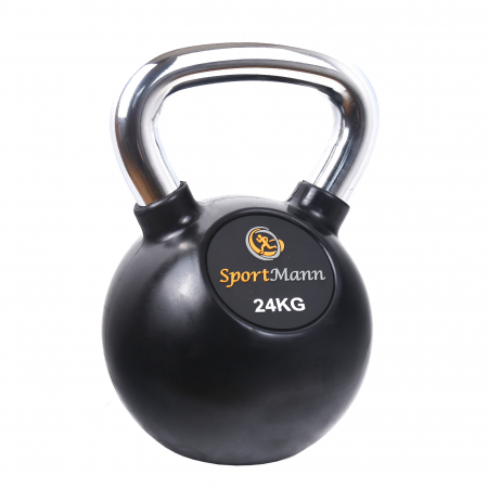 Bare - Discuri - Greutati - Gantera Kettlebell cauciucata 24kg Sportmann