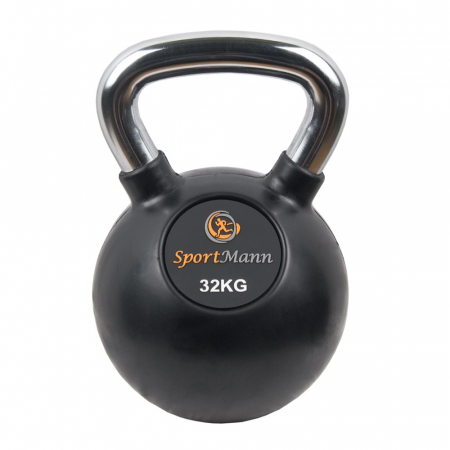 Bare - Discuri - Greutati - Gantera Kettlebell cauciucata 32kg Sportmann