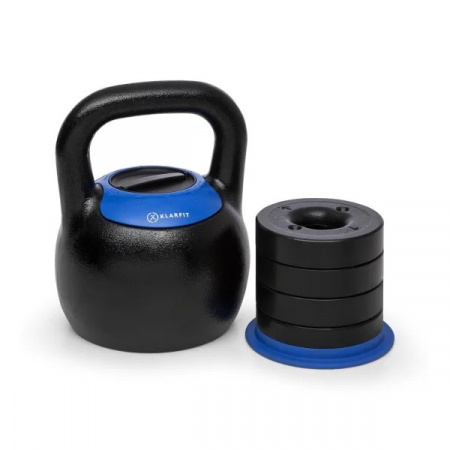 Bare - Discuri - Greutati - Gantera Kettlebell Reglabila Klarfit 16-24 kg