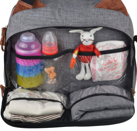 Geanta de infasat Baby On Board Titou City Grey [2]