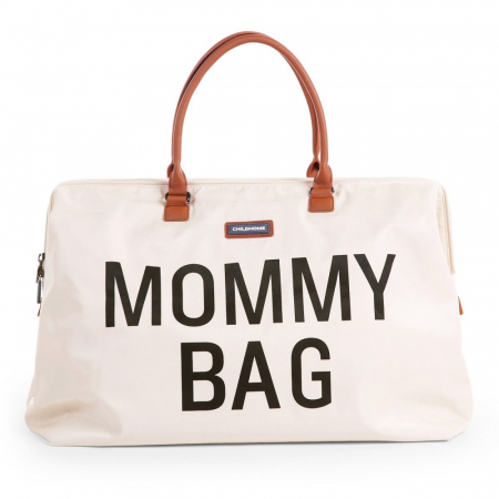 Genti mamici - Geanta de infasat Childhome Mommy Bag Ecru