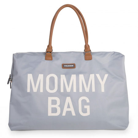 Genti mamici - Geanta de infasat Childhome Mommy Bag Gri