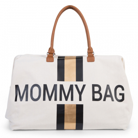 Genti mamici - Geanta de infasat Childhome Mommy Bag Ivoire