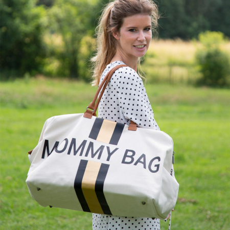 Geanta de infasat Childhome Mommy Bag Ivoire [7]