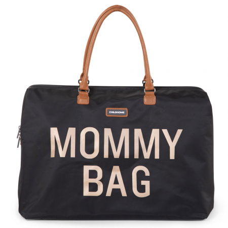 Genti mamici - Geanta de infasat Childhome Mommy Bag Negru