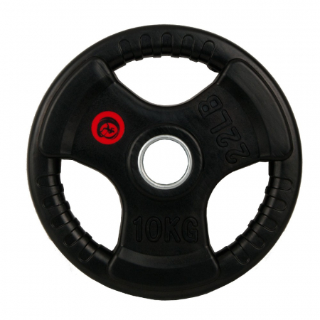 Bare - Discuri - Greutati - Greutate cauciucata 10kg/51mm Sportmann