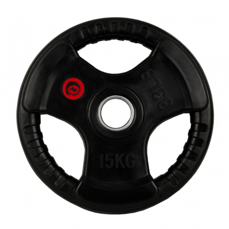 Bare - Discuri - Greutati - Greutate cauciucata 15kg/51mm Sportmann