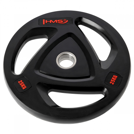 Greutate Olimpica cauciucata HMS TOX25, 25 kg/51 mm [1]