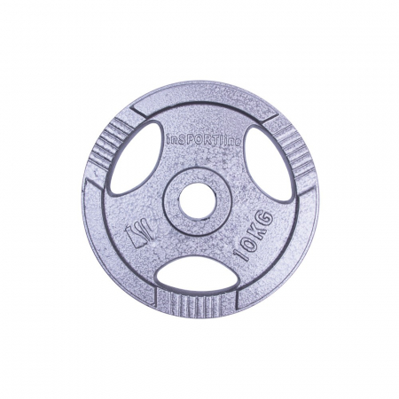 Bare - Discuri - Greutati - Greutate otel inSPORTline Hamerton 10 kg/ 30 mm