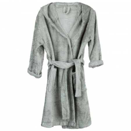 Baie - Halat de Baie Frotir din Bambus pentru Copii 8-10 ani Whisper Green