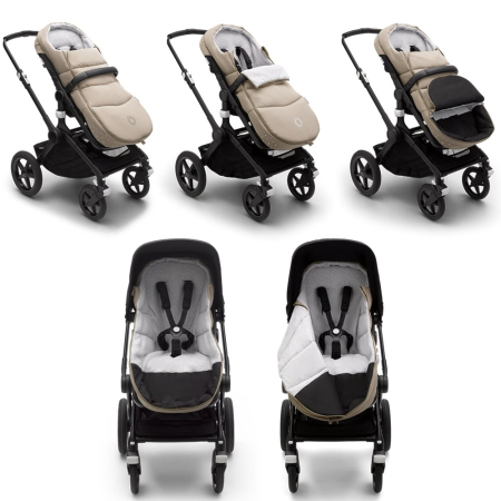 Husa de picioare universala carucior Bugaboo Dune Taupe [4]