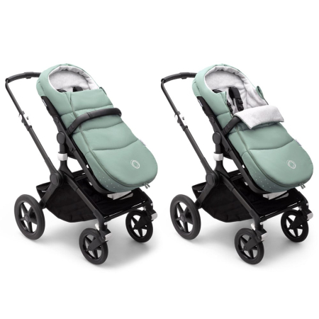 Husa de picioare universala carucior Bugaboo Pine Green [2]