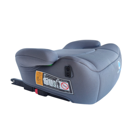 Scaune auto copii - Inaltator auto copii KidsCare FixiGo cu Isofix, 125-150cm, husa lavabila,omologat R129 i-Size