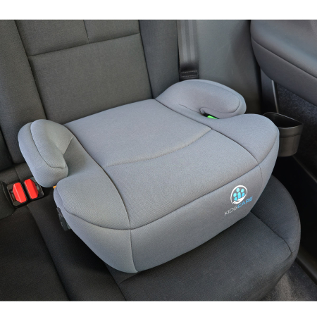 Inaltator auto copii KidsCare FixiGo cu Isofix, 125-150cm, husa lavabila,omologat R129 i-Size [4]