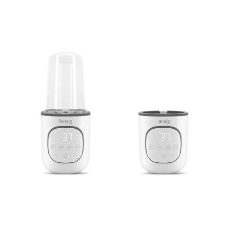 Incalzitor biberoane, Lionelo, ThermUp 2.0, 5 in 1, Sterilizare, Dezghetare, Incalzire rapida, 200 W, Fara BPA, Alb [3]