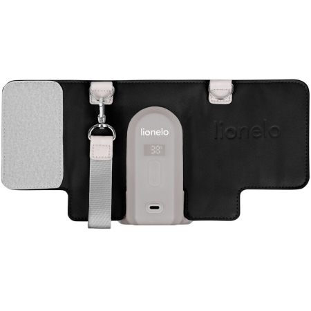 Incalzitor biberoane, Lionelo, ThermUp Go Evo, Portabil, Cu 5 niveluri de incalzire, Cu buton Safety Control, Mentinere caldura pana la 9h, Incarcare USB, Negru [7]