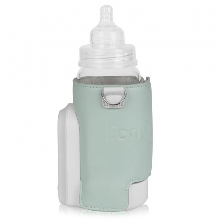 Incalzitor biberoane Lionelo ThermUp Go Evo Portabil cu 5 niveluri de incalzire Verde [1]