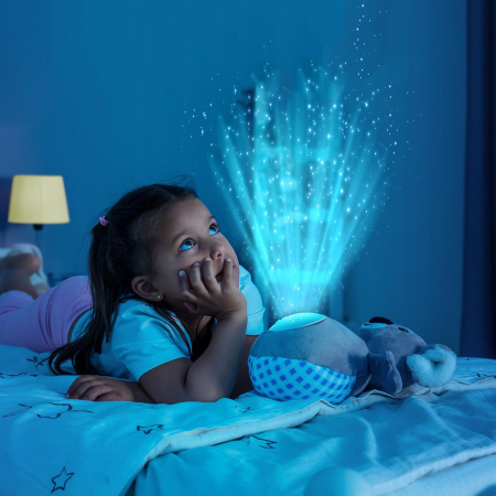 Jucarie din plus Koko Koala, lampa de veghe si proiector de stele cu muzica, senzor inteligent de plans, 0+ luni, Reer 52431 [7]