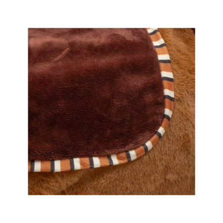 Jucarie gonflabila de plus cu sunete, Baby Mix, In forma de calut, Husa moale detasabila, cu pompa inclusa, Pana la 70 kg, 36 luni+ [6]