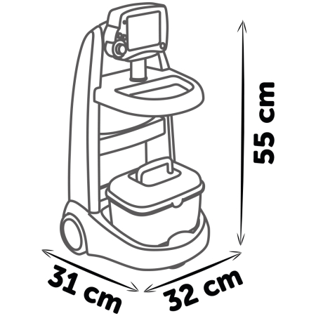Jucarie Smoby Set doctor cu carucior si accesorii [1]