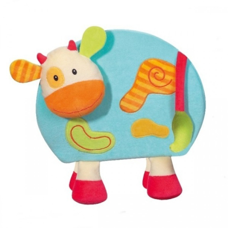 Jucarii pentru copii - Jucarie - Vacuta magnetica cu creion - Brevi Soft Toys-168907