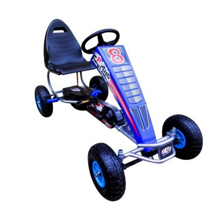 Karturi si masinute cu pedale - Kart cu pedale Gokart, 4-10 ani, roti gonflabile, G5 R-Sport