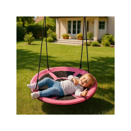 Leagan, Baby Mix, cuib Nest Swing 100 cm, Pink [1]