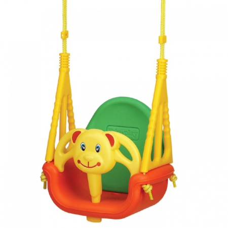 Centre de joaca exterior - Leagan convertibil 3 in 1 Ricokids Mis 424 - Ursulet