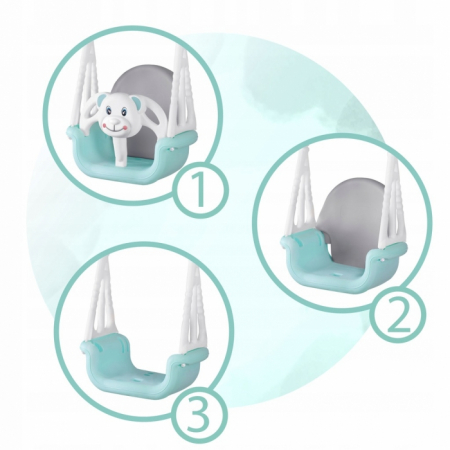 Leagan de gradina Ricokids Ursulet 770100 - Turcoaz [1]