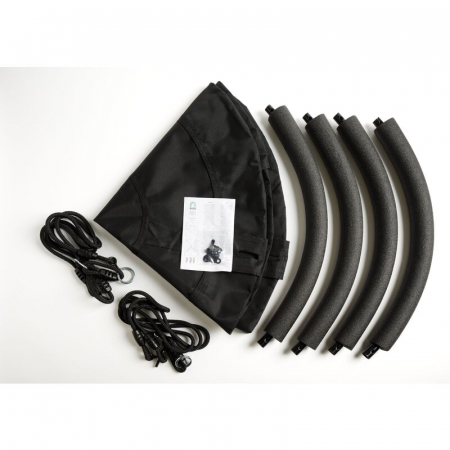 Leagan Dice Tip cuib diametru 100 cm pana la 150 kg Black [2]