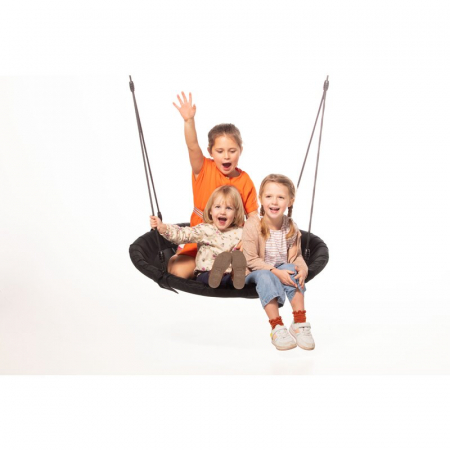 Leagan Dice Tip cuib diametru 100 cm pana la 150 kg Black [3]