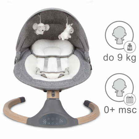 Leagan electric 2 in 1 Kidwell Luxi - Wooden Dark Melange [9]