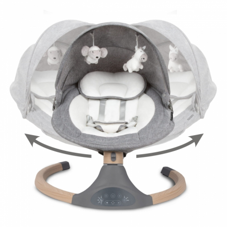 Leagan electric 2 in 1 Kidwell Luxi - Wooden Dark Melange [4]