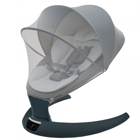 Leagane & balansoare & sezlonguri - Leagan electric multifunctional pentru bebelusi AppeKids - I-Size - Powder Grey