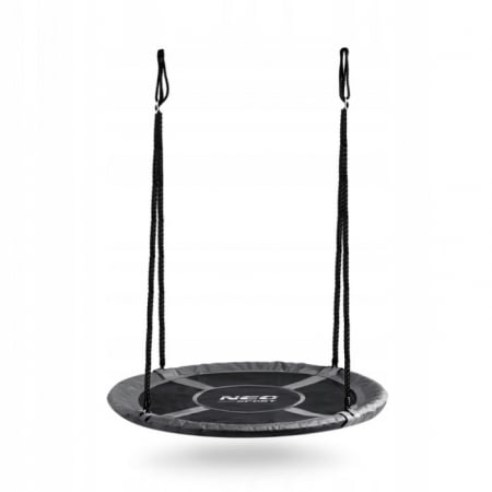 Leagane & balansoare & sezlonguri - Leagan tip cuib pentru copii XXL, 100 cm, 150 kg, Neo-Sport 110301, Gri