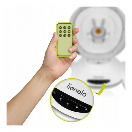 Lionelo - Balansoar multifunctional Bella Electric cu ecran tactil si telecomanda Gri [19]