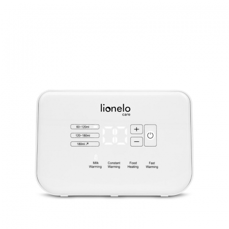 Lionelo - Incalzitor biberoane ThermUp Double, 2 biberoane, 3 - 5 min, Temperatura constanta pana la 24 h, Sterilizare, Dezghetare, Fara BPA, Alb [4]
